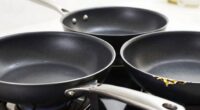 high heat damages nonstick coatings