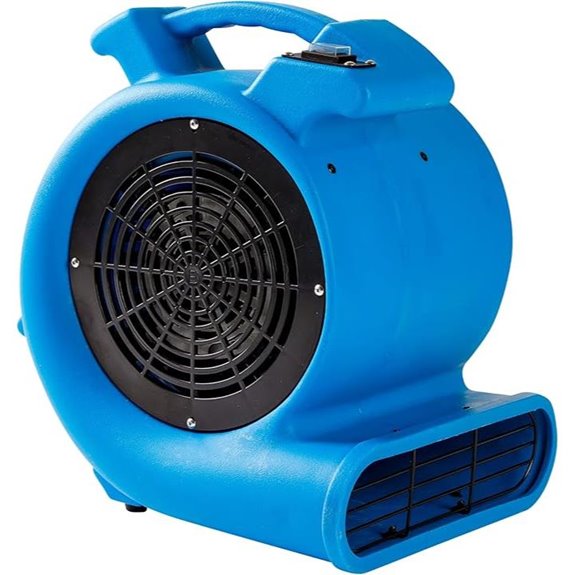 Mounto 1/2HP Air Mover Floor Dryer with 2200 CFM