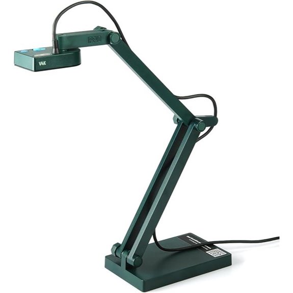 IPEVO V4K 8MP Document Camera for Live & Remote Teaching