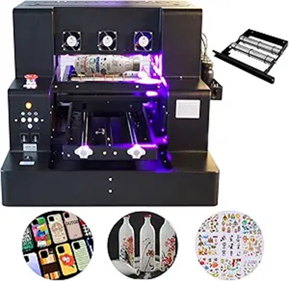 UV Flatbed Printer with High Resolution 5760x1440dpi