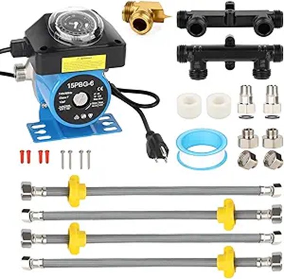 Grundfos Hot Water Recirculating Pump Kit with Sensors