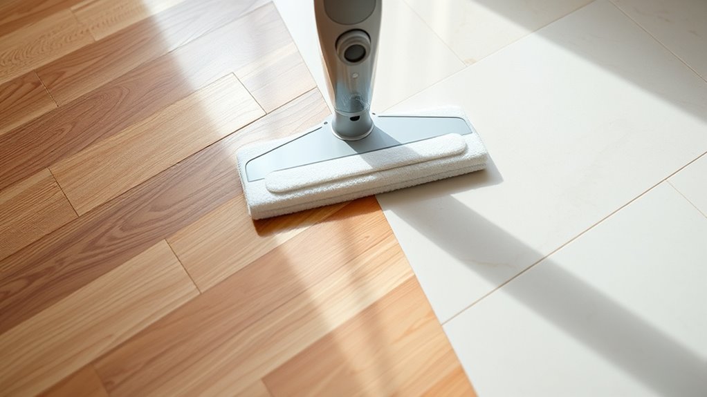 identify floor material accurately