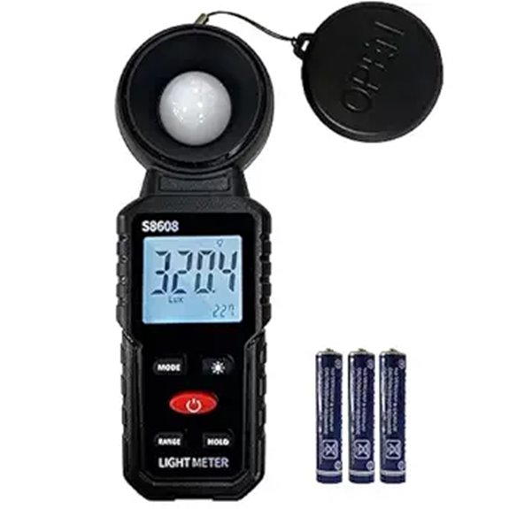 Digital Lux Meter for Indoor/Outdoor Lighting
