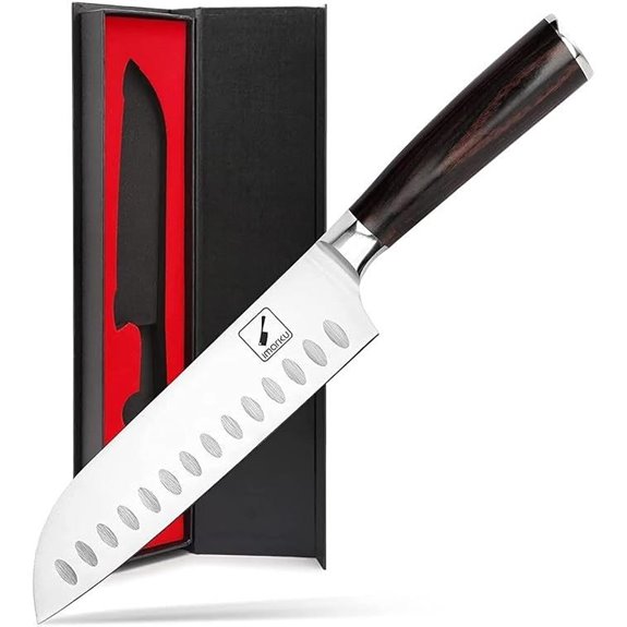 imarku 7-Inch Japanese Santoku Chef Knife