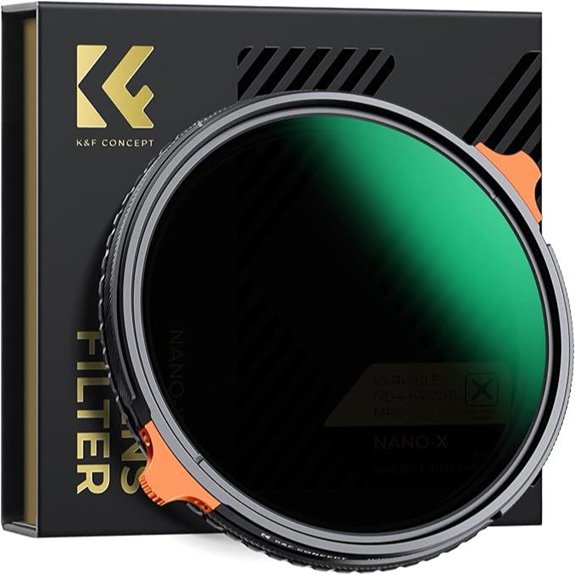K&F Concept 55mm ND4-64 & CPL Filter (Nano-X)