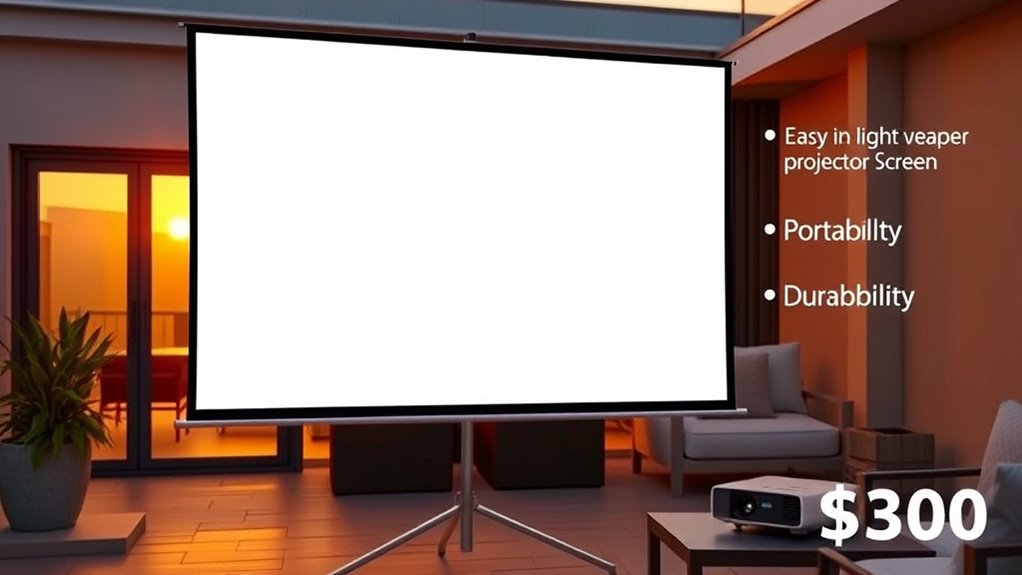 key portable screen features