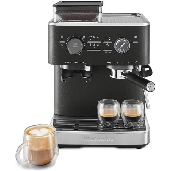 KitchenAid Semi-Automatic Espresso Machine with Grinder