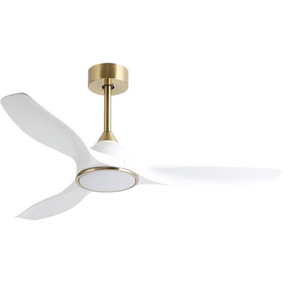 52 Inch 6-Speed Modern Ceiling Fan with Lights