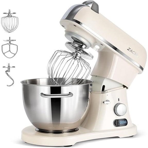 8.4QT Commercial Stand Mixer with Stainless Steel Bowl