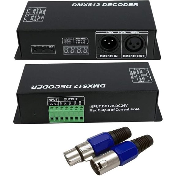 AMKI DMX 512 LED Decoder Controller (4CH)