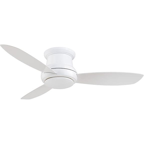 MINKA-AIRE Concept II LED Flush Mount Ceiling Fan