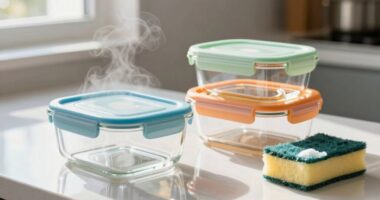 lid cleaning for odors