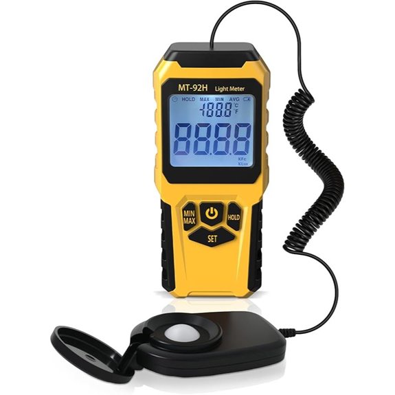 MT-92H Light Meter with Lux & Foot Candle Measurement