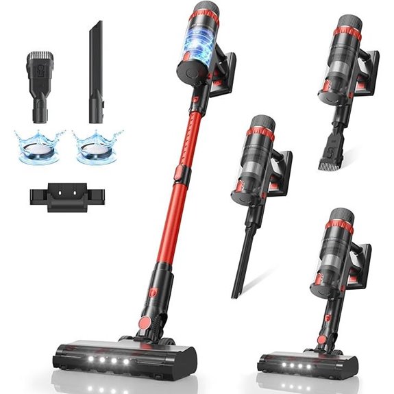 Cordless Vacuum Cleaner 560W Self-Standing Lightweight