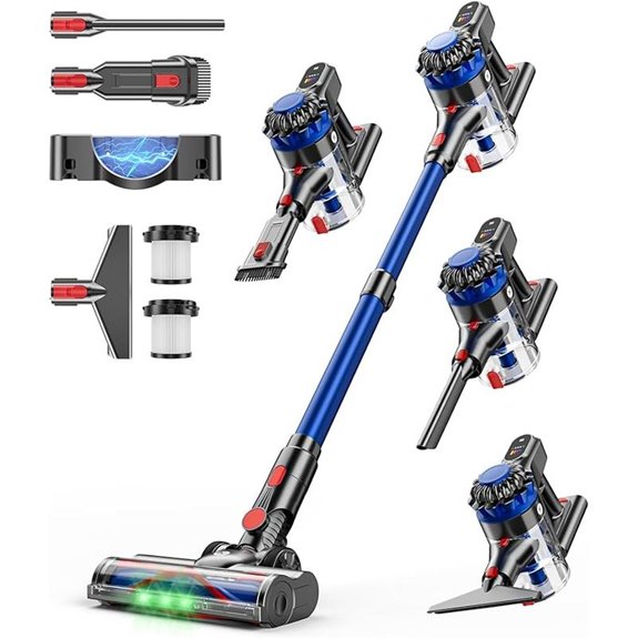 Cordless Vacuum Cleaner 8-in-1 40Kpa Lightweight