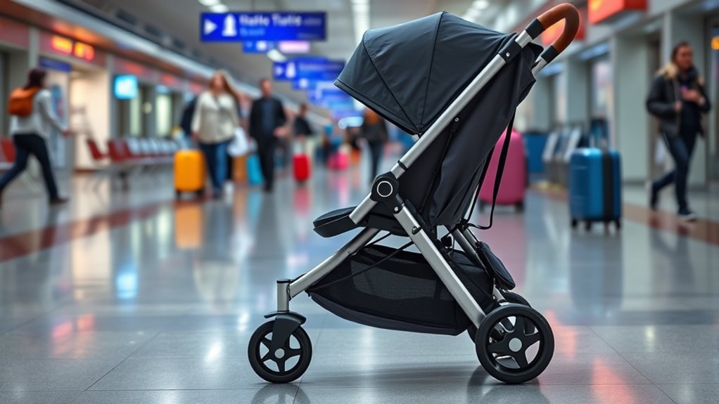 lightweight compact travel stroller
