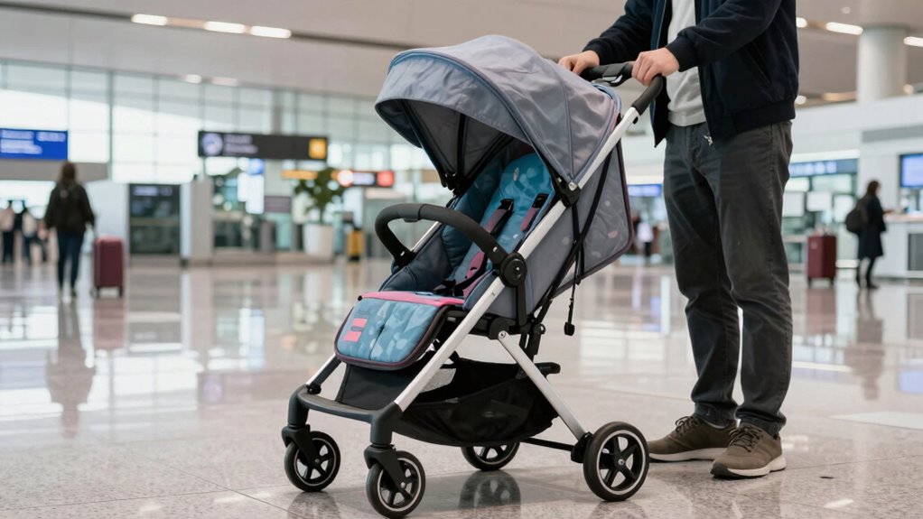 lightweight durable travel stroller