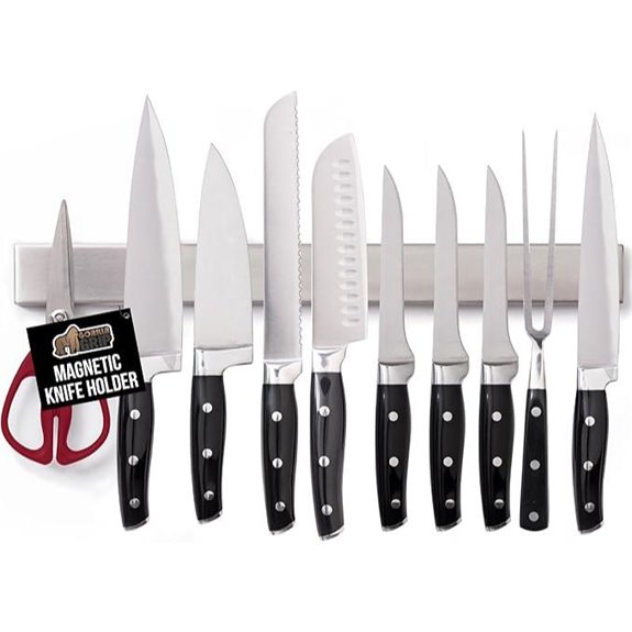 Gorilla Grip Magnetic Knife Holder Wall Mount