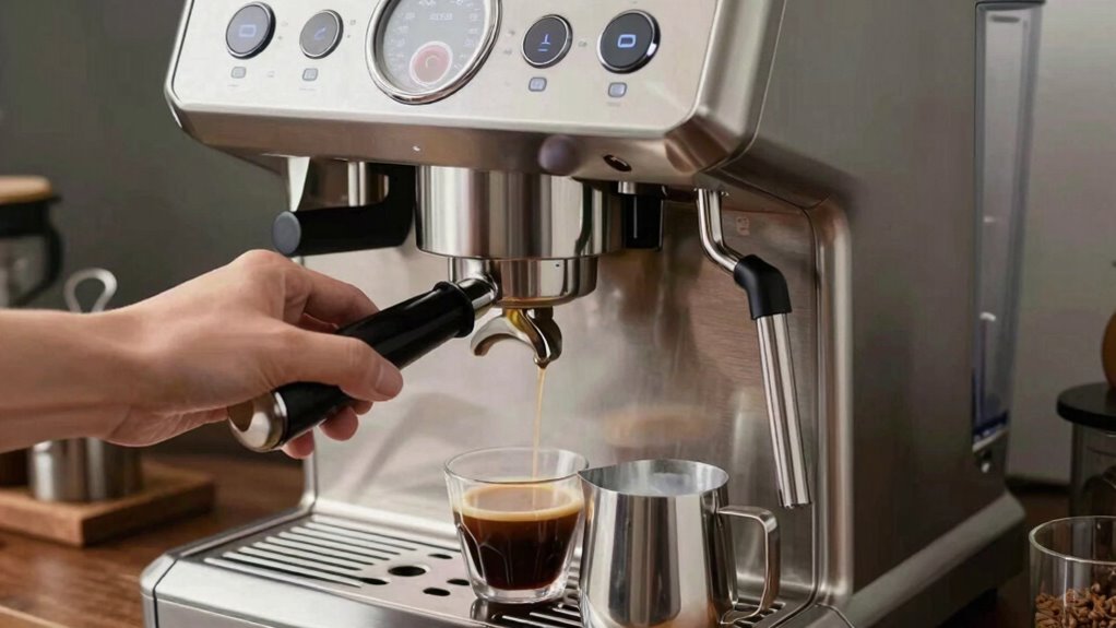 maintain clean espresso machine