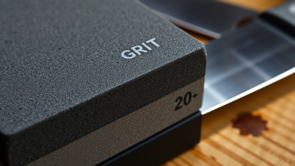 maintain consistent sharpening technique