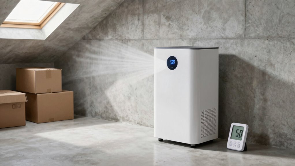 maintain healthy basement humidity