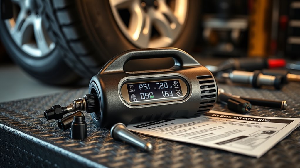 maintain inflator accuracy regularly