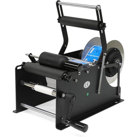 ZONEPACK Manual Bottle Labeling Machine with Handle