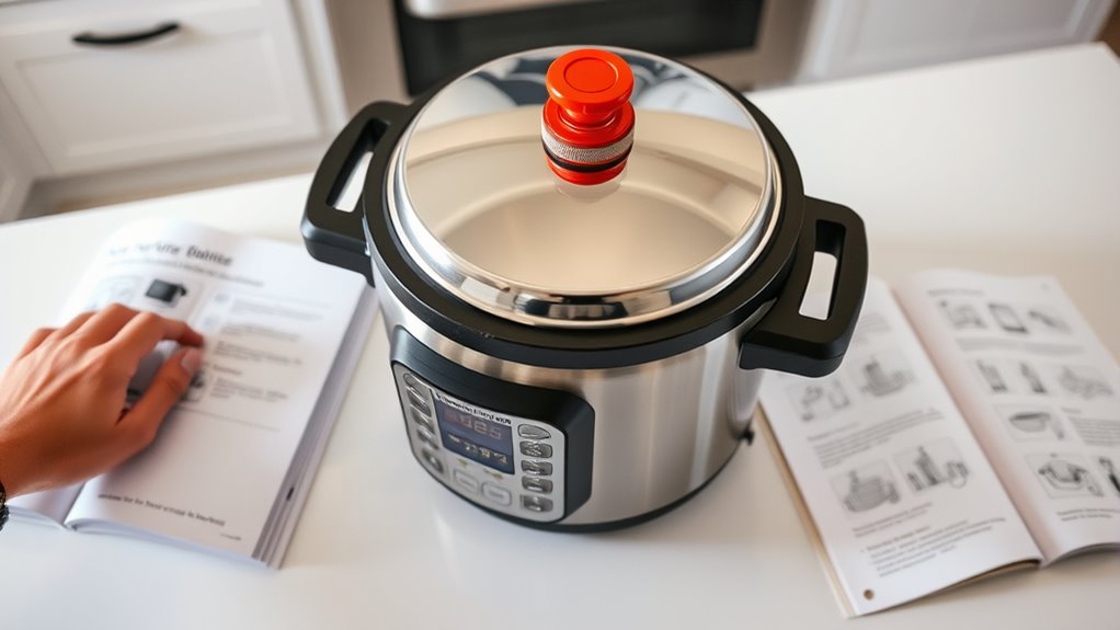 master pressure cooker settings