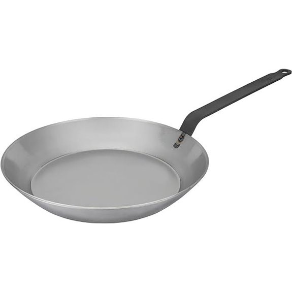 Matfer Bourgeat Black Carbon Steel Frying Pan 11 3/4