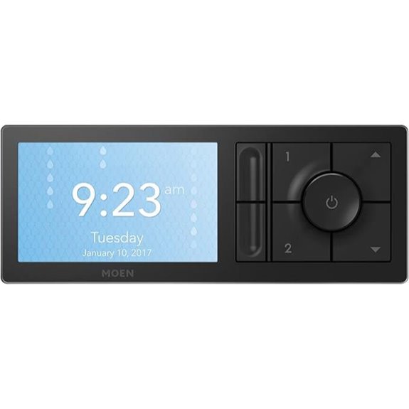 matte black digital controller