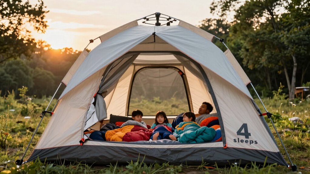 maximize family camping comfort