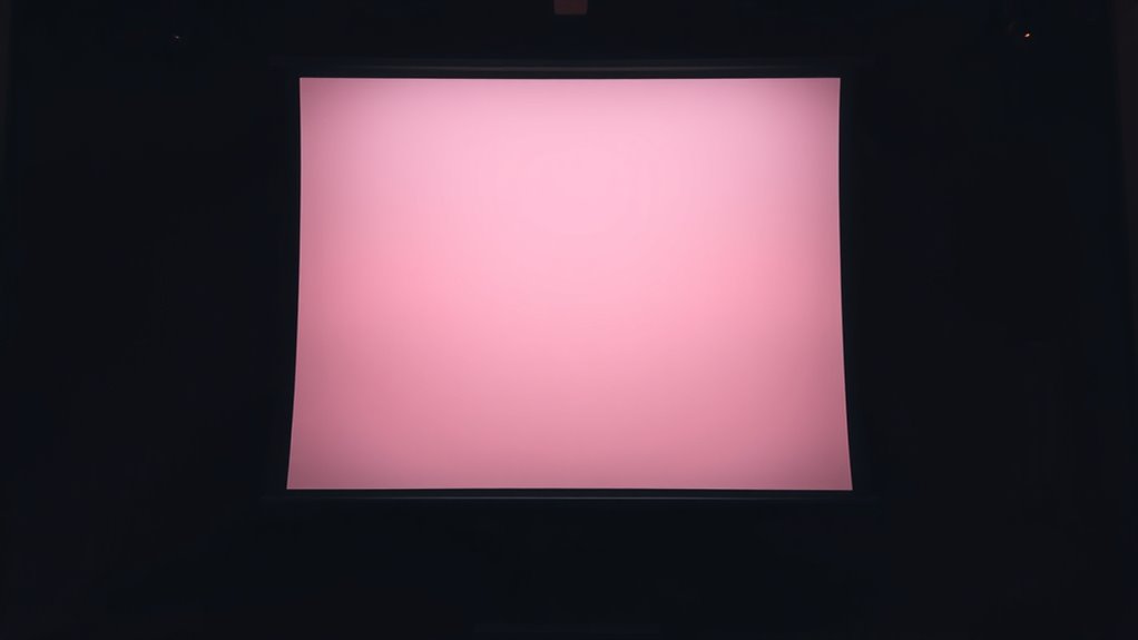 minimize glare through lighting