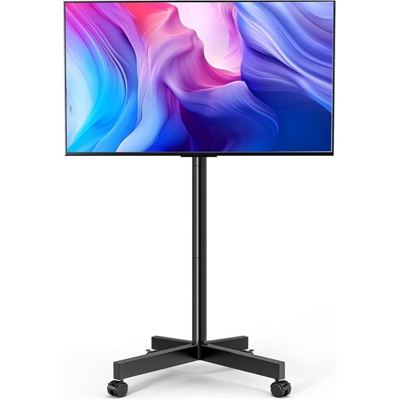Mobile TV Cart for 23-65 Inch LCD LED OLED Screens