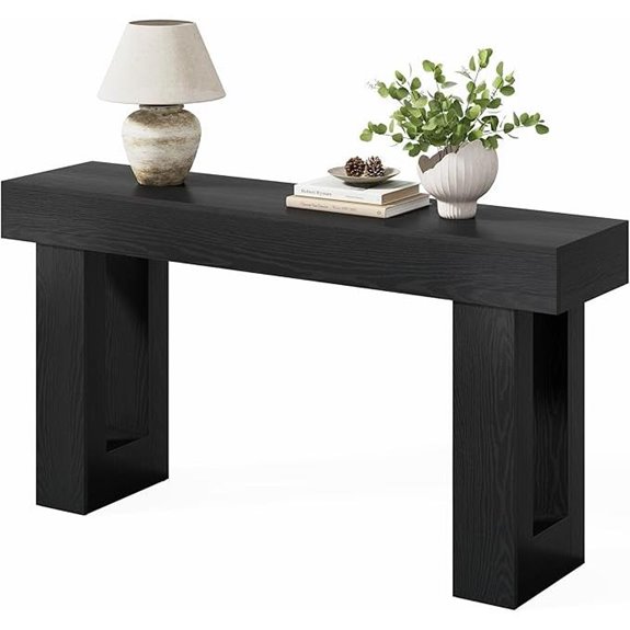 Little Tree 63-Inch Modern Console Table for Living Room