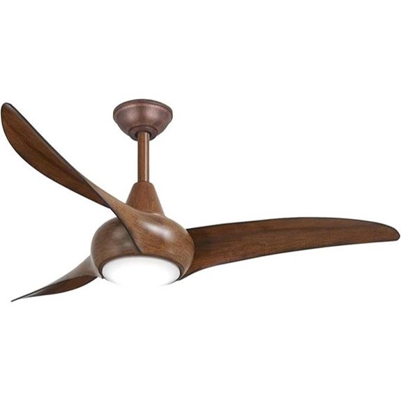 Minka-Aire F845-DK Light Wave Ceiling Fan with Remote