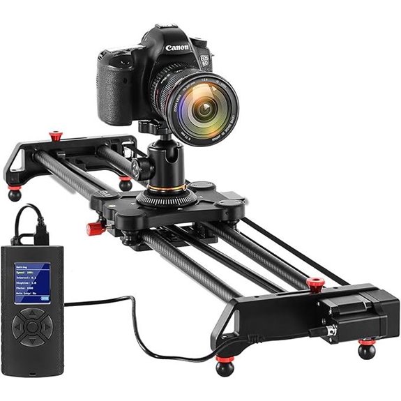 GVM 80cm Motorized Camera Slider with Remote