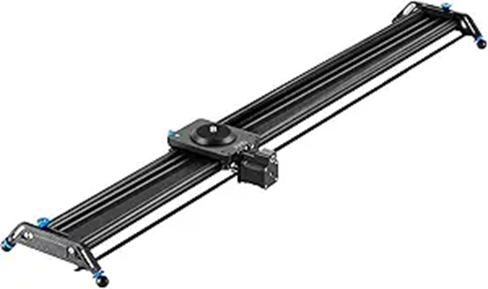 GVM Motorized Aluminum Camera Slider with Controller