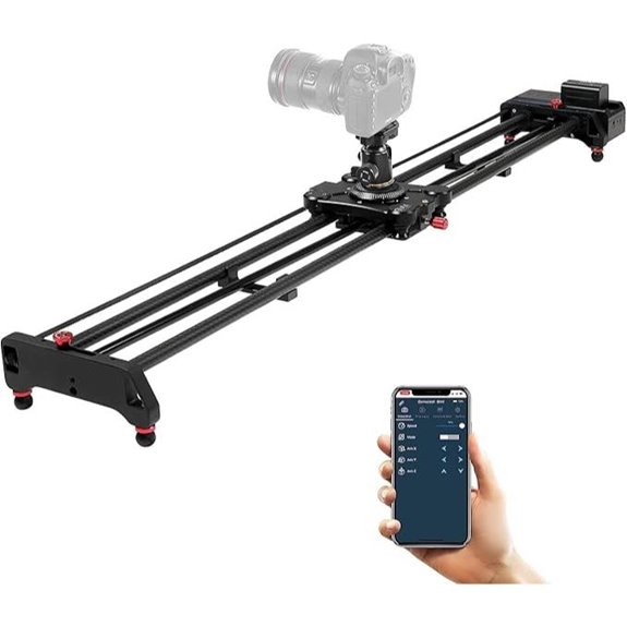 GVM Motorized Camera Slider with Panoramic Shot