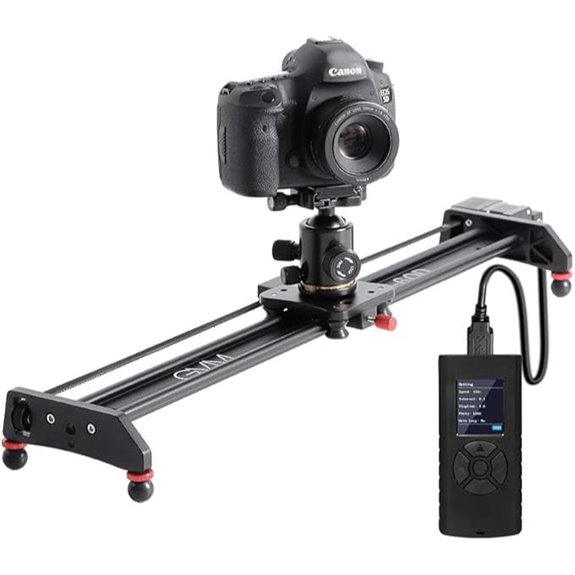 GVM 27” Motorized Camera Slider for DSLR Photography