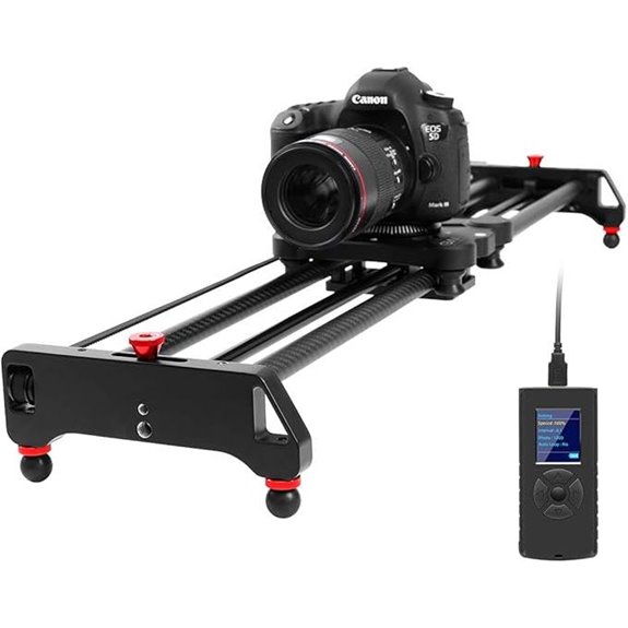 GVM Motorized Camera Slider with Remote