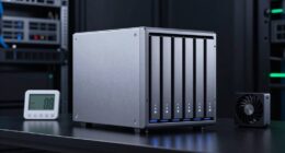 nas drive temperature management