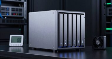 nas drive temperature management