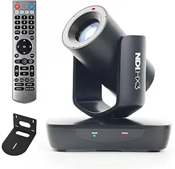RGBlink NDI PTZ Camera with Auto-Tracking & Remote