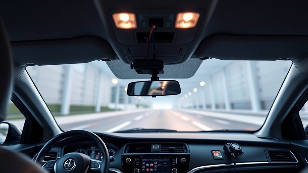 neat secure wiring setup