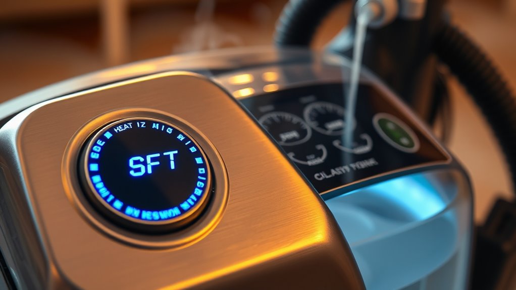 optimal heat for safe cleaning