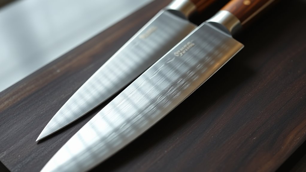 optimal knife size and material