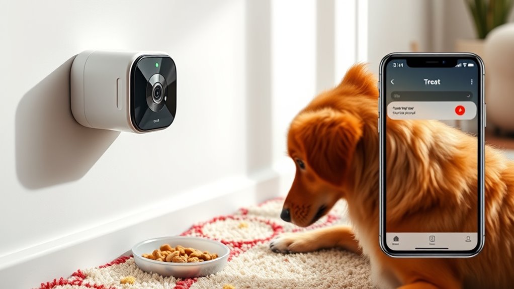 optimal pet camera placement