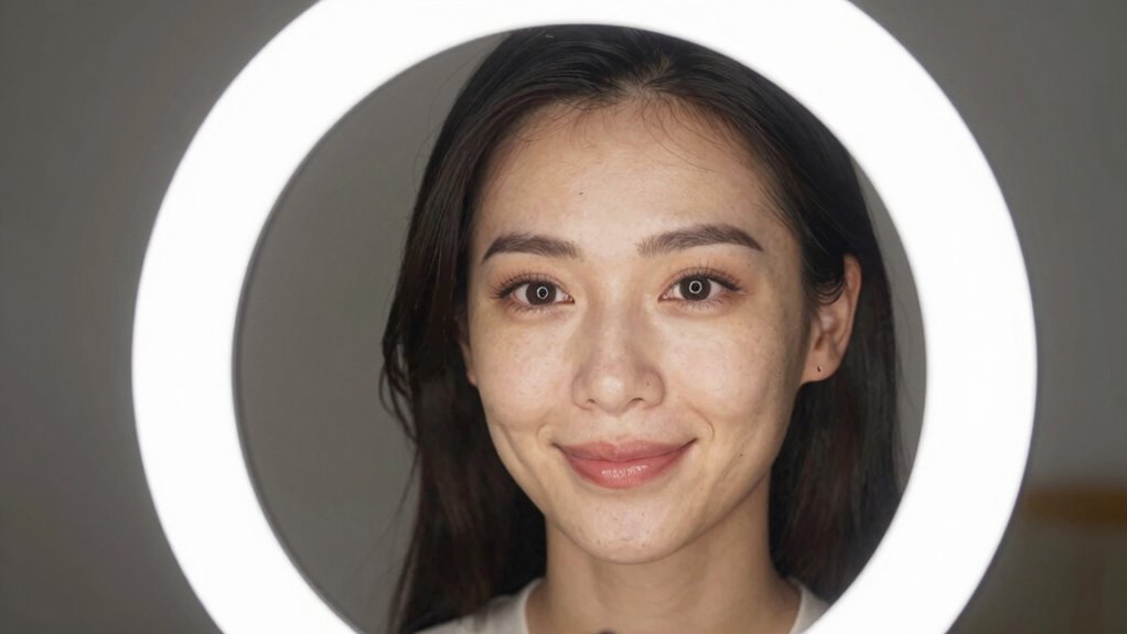 optimal ring light positioning