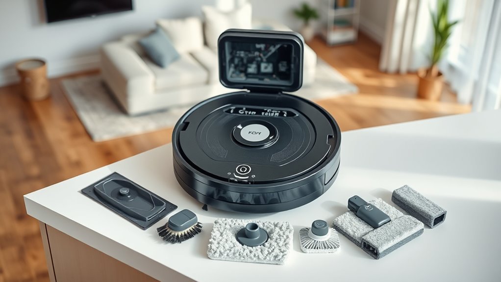 optimize cleaning area and capacity