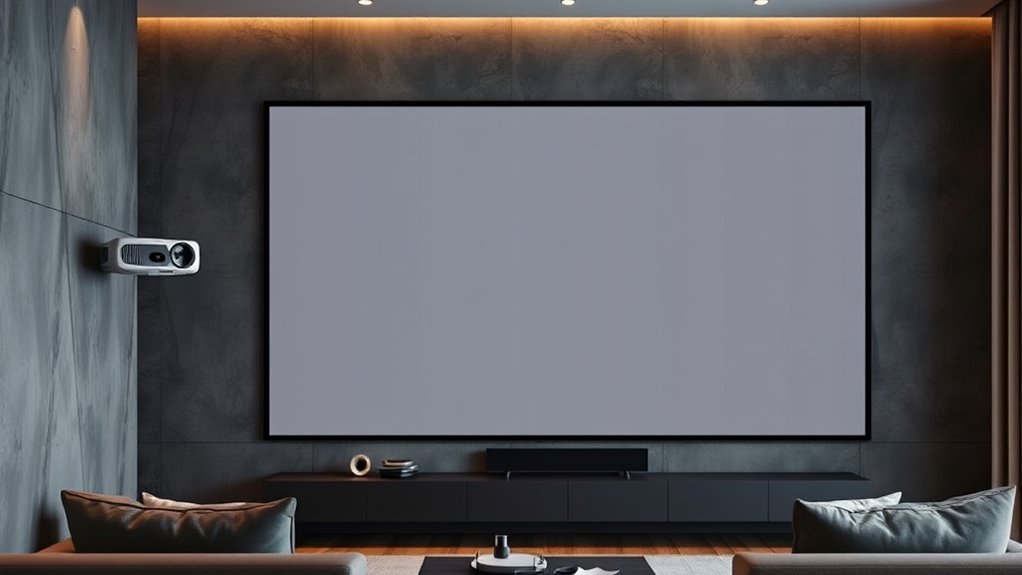 optimize projector placement and alignment